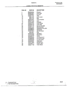 Cabinet Front And Wrapper Page 2 parts for Frigidaire Air Conditioner 5292004A from AppliancePartsPros.com