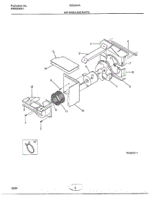 Air Handling parts for Frigidaire Air Conditioner 5292004A from AppliancePartsPros.com