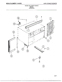 Air Conditioner Page 9 parts for Frigidaire Air Conditioner 5167A from AppliancePartsPros.com