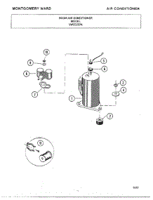 Air Conditioner Page 7 parts for Frigidaire Air Conditioner 5257A from AppliancePartsPros.com