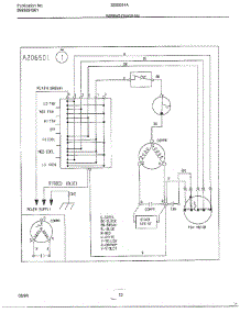 Wiring Information parts for Frigidaire Air Conditioner 5292004A from AppliancePartsPros.com