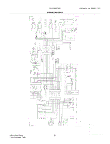 21 - Wiring Diagram parts for Frigidaire Refrigerator PLHS269ZDB0 from AppliancePartsPros.com