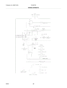 22 - Wiring Schematic parts for Frigidaire Refrigerator PLHS37EGSB1 from AppliancePartsPros.com