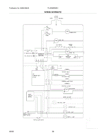 20 - Wiring Schematic parts for Frigidaire Refrigerator PLHS39EESS1 from AppliancePartsPros.com