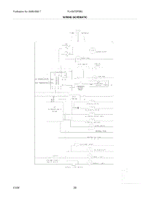 20 - Wiring Schematic parts for Frigidaire Refrigerator PLHS67EFSB0 from AppliancePartsPros.com