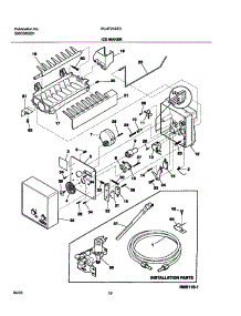 11 - Ice Maker parts for Frigidaire Refrigerator PLHT219TCK1 from AppliancePartsPros.com