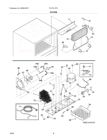 09 - System parts for Frigidaire Refrigerator PLHT219TCKT from AppliancePartsPros.com