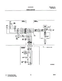 13 - Wiring Diagram parts for Frigidaire Refrigerator PLHT219TCK2 from AppliancePartsPros.com