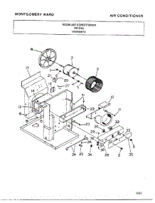 Air Conditioner Page 3 parts for Frigidaire Air Conditioner 5057A from AppliancePartsPros.com