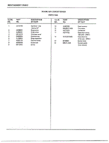 Room Air Conditioner Page 4 parts for Frigidaire Air Conditioner 5118A from AppliancePartsPros.com