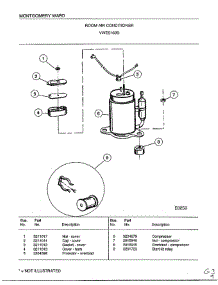 Room Air Conditioner Page 5 parts for Frigidaire Air Conditioner 5169B from AppliancePartsPros.com