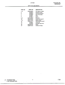 Air Handling parts for Frigidaire Air Conditioner 5174001B from AppliancePartsPros.com