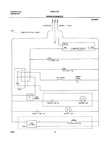 12 - Wiring Schematic parts for Frigidaire Refrigerator NGS21TZAB1 from AppliancePartsPros.com