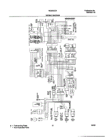 21 - Wiring Diagram parts for Frigidaire Refrigerator NGS23ZZAB2 from AppliancePartsPros.com