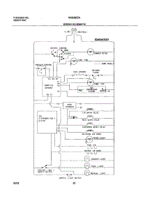 20 - Wiring Schematic parts for Frigidaire Refrigerator NGS26ZZAQ4 from AppliancePartsPros.com