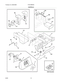 11 - Controls parts for Frigidaire Refrigerator PHSC39EESS3 from AppliancePartsPros.com