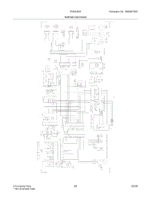 23 - Wiring Diagram parts for Frigidaire Refrigerator PHS6LE6HSB1 from AppliancePartsPros.com