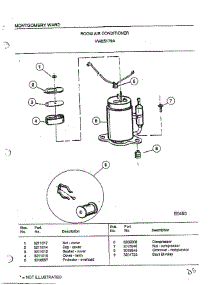 Room Air Conditioner Page 5 parts for Frigidaire Air Conditioner 5179A from AppliancePartsPros.com