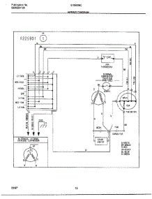 Wiring Diagram parts for Frigidaire Air Conditioner 5195006 from AppliancePartsPros.com
