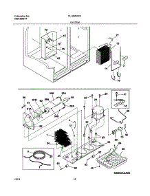 13 - System parts for Frigidaire Refrigerator PLHS267ZAB0 from AppliancePartsPros.com