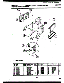 03 - Unit Parts parts for Frigidaire Air Conditioner A06LE3E1 from AppliancePartsPros.com