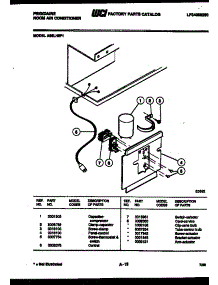 04 - Electrical Parts parts for Frigidaire Air Conditioner A06LH5F1 from AppliancePartsPros.com