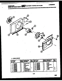 04 - Air Handling Parts parts for Frigidaire Air Conditioner A06LE3E1 from AppliancePartsPros.com