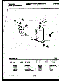 06 - Compressor Parts parts for Frigidaire Air Conditioner A06LE2L1 from AppliancePartsPros.com
