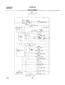 20 - Wiring Schematic parts for Frigidaire Refrigerator PLHS267ZAB4 from AppliancePartsPros.com