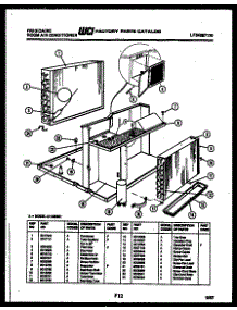 04 - Unit Parts parts for Frigidaire Air Conditioner A11ME5E1 from AppliancePartsPros.com