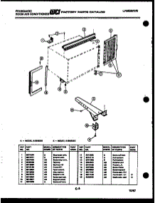 05 - Window Mounting Parts parts for Frigidaire Air Conditioner A18NE2E2 from AppliancePartsPros.com
