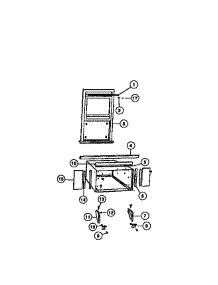 06 - Window Mounting Parts parts for Frigidaire Air Conditioner AR18NS5N1 from AppliancePartsPros.com