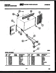 06 - Window Mounting Parts parts for Frigidaire Air Conditioner AW12NE5F1 from AppliancePartsPros.com