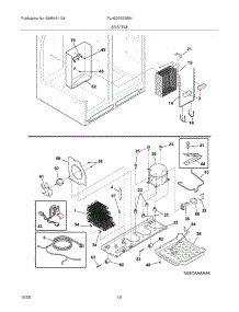 13 - System parts for Frigidaire Refrigerator PLHS37EESBN from AppliancePartsPros.com