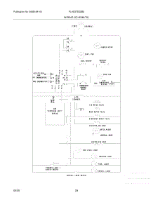 20 - Wiring Schematic parts for Frigidaire Refrigerator PLHS37EESB9 from AppliancePartsPros.com