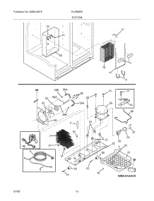 13 - System parts for Frigidaire Refrigerator PLHS68EESB9 from AppliancePartsPros.com