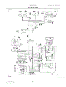 21 - Wiring Diagram parts for Frigidaire Refrigerator PLHS69EESSN from AppliancePartsPros.com
