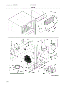 09 - System parts for Frigidaire Refrigerator PLHT219SCB1 from AppliancePartsPros.com
