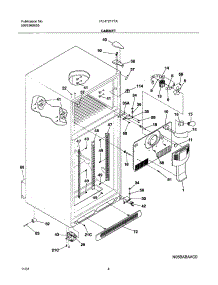 05 - Cabinet parts for Frigidaire Refrigerator PLHT217TAB1 from AppliancePartsPros.com