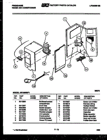 03 - Electrical Parts parts for Frigidaire Air Conditioner AR14MS8F1 from AppliancePartsPros.com