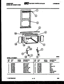 06 - Window Mounting Parts parts for Frigidaire Air Conditioner AR14MS8F1 from AppliancePartsPros.com