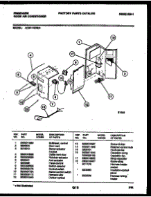 03 - Electrical Parts parts for Frigidaire Air Conditioner AHW11NT6N1 from AppliancePartsPros.com