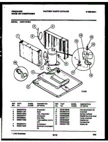 05 - System Parts parts for Frigidaire Air Conditioner AHW11NT6N1 from AppliancePartsPros.com