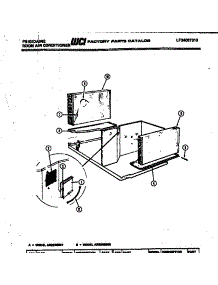 03 - Unit Parts parts for Frigidaire Air Conditioner AR22NS5E2 from AppliancePartsPros.com