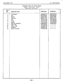 Compressor Page 2 parts for Frigidaire Air Conditioner 5330A from AppliancePartsPros.com