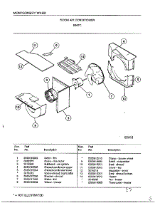 Room Air Conditioner Page 7 parts for Frigidaire Air Conditioner 5367C from AppliancePartsPros.com