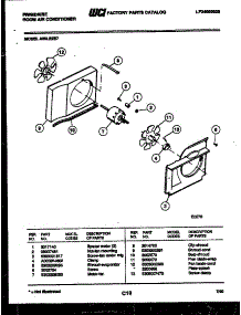 04 - Air Handling Parts parts for Frigidaire Air Conditioner A05LE2E7 from AppliancePartsPros.com