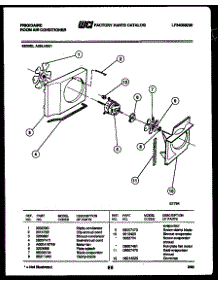 05 - Air Handling Parts parts for Frigidaire Air Conditioner A05LH5K1 from AppliancePartsPros.com