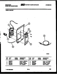 04 - Electrical Parts parts for Frigidaire Air Conditioner A05LH8L1 from AppliancePartsPros.com