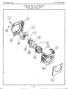 Fan Motor parts for Frigidaire Air Conditioner 5630A from AppliancePartsPros.com